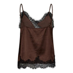 IdunCC Lace Top - Dark Brown - Co'couture
