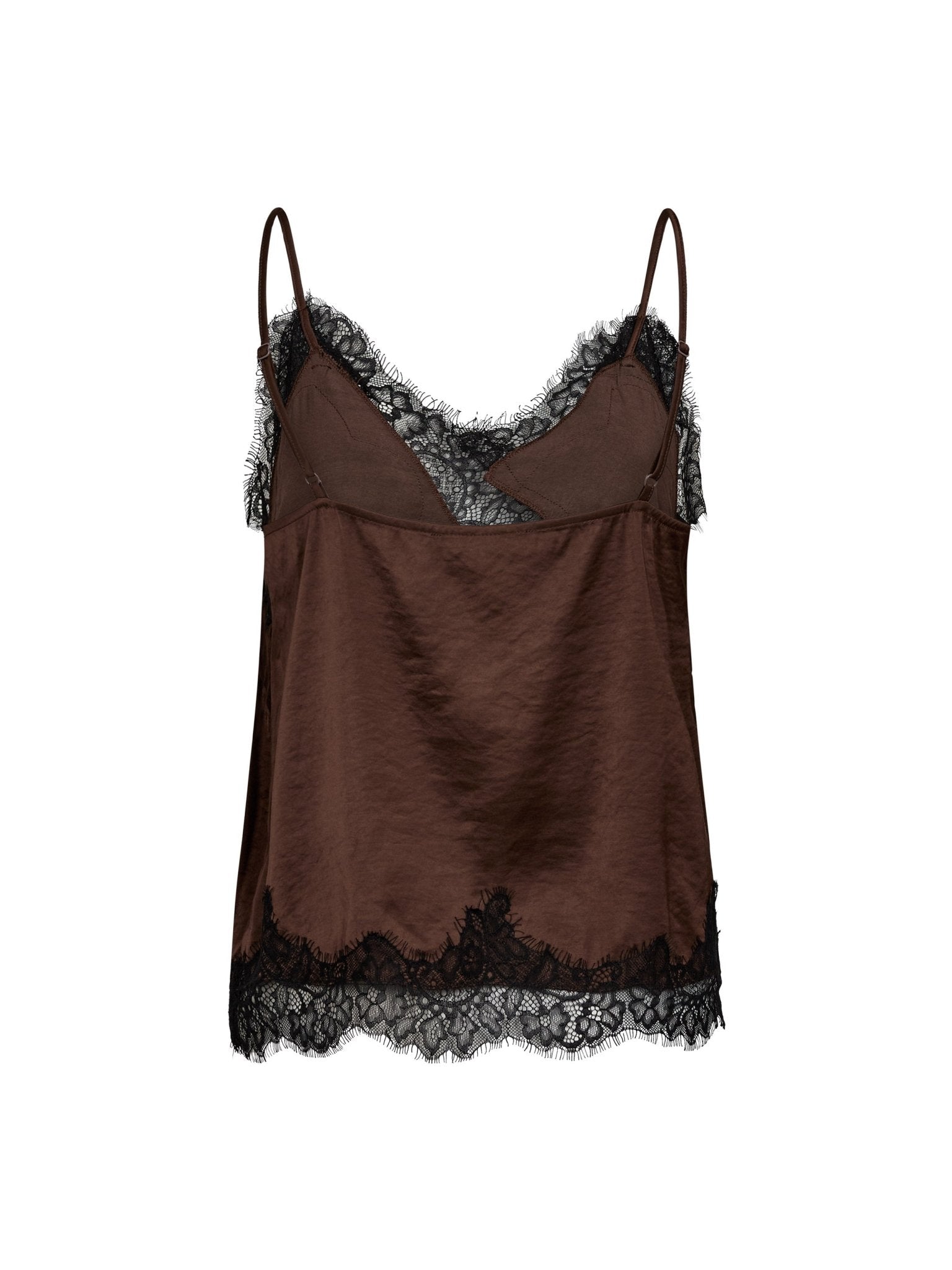 IdunCC Lace Top - Dark Brown - Co'couture