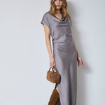 IdunCC Wing Dress - Taupe - Co'couture