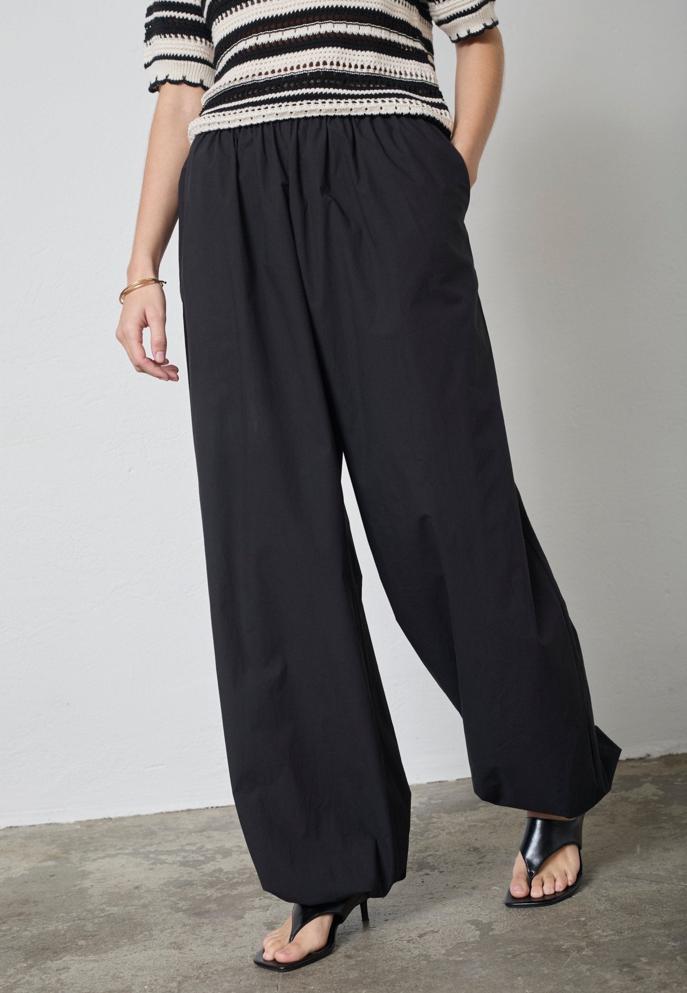 JuneCC Balloon LL Pant - Black - Co'couture