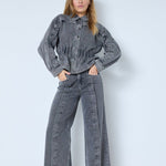 KellanCC Button Jeans - Mid Grey - Co'couture