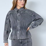 KellanCC Denim Jacket - Mid Grey - Co'couture