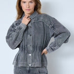 KellanCC Denim Jacket - Mid Grey - Co'couture