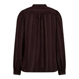 KesiCC Lace Shirt - Dark Brown - Co'couture