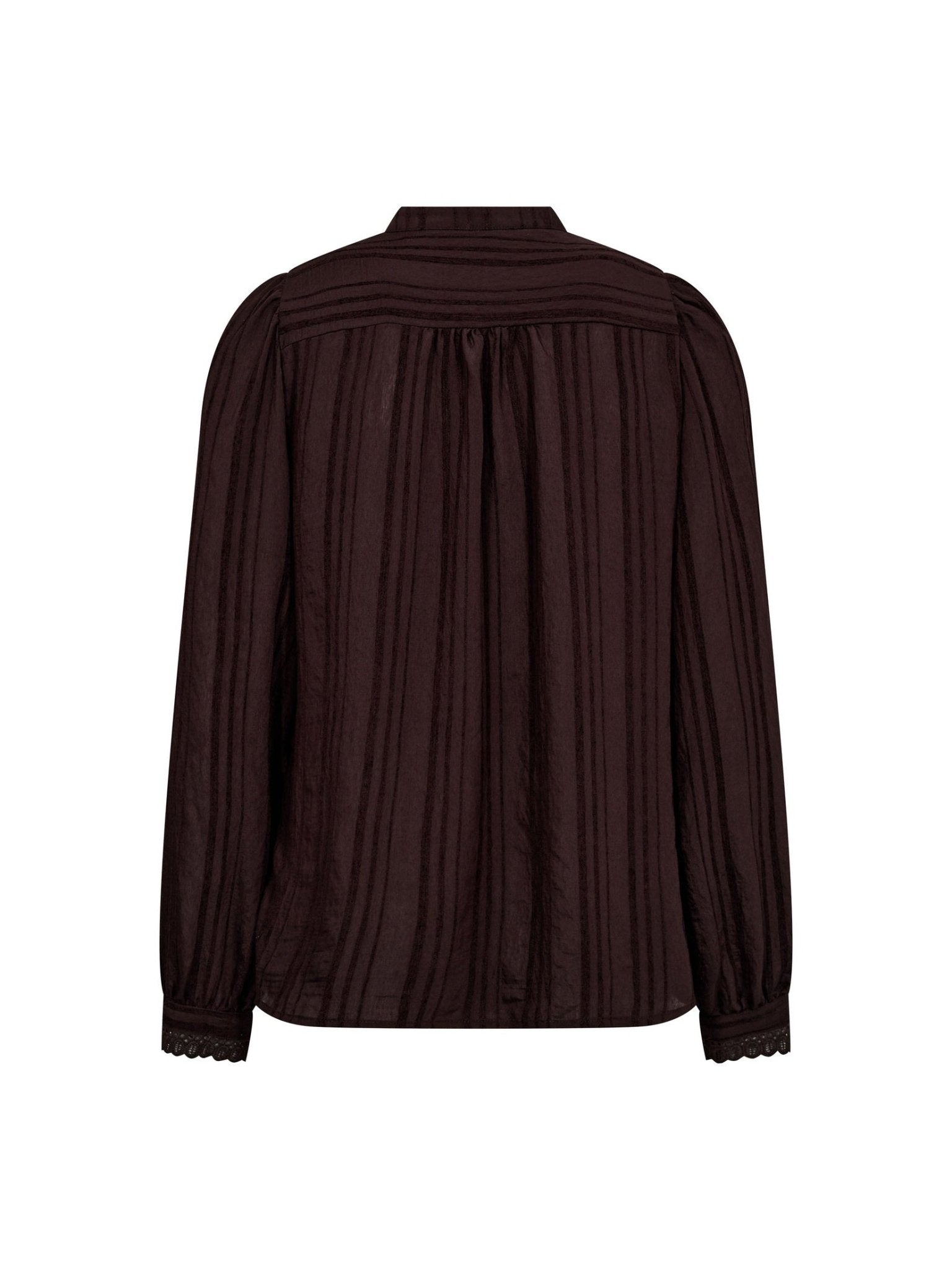 KesiCC Lace Shirt - Dark Brown - Co'couture