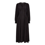 KesiCC Pleat LS Dress - Black - Co'couture