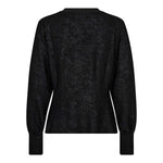 KylieCC Fitted Blouse - Black - Co'couture