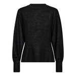 KylieCC Fitted Blouse - Black - Co'couture