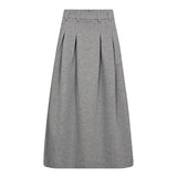 LanceCC Pleat Skirt - Grey Melange - Co'couture