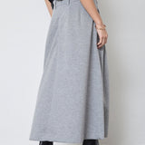 LanceCC Pleat Skirt - Grey Melange - Co'couture