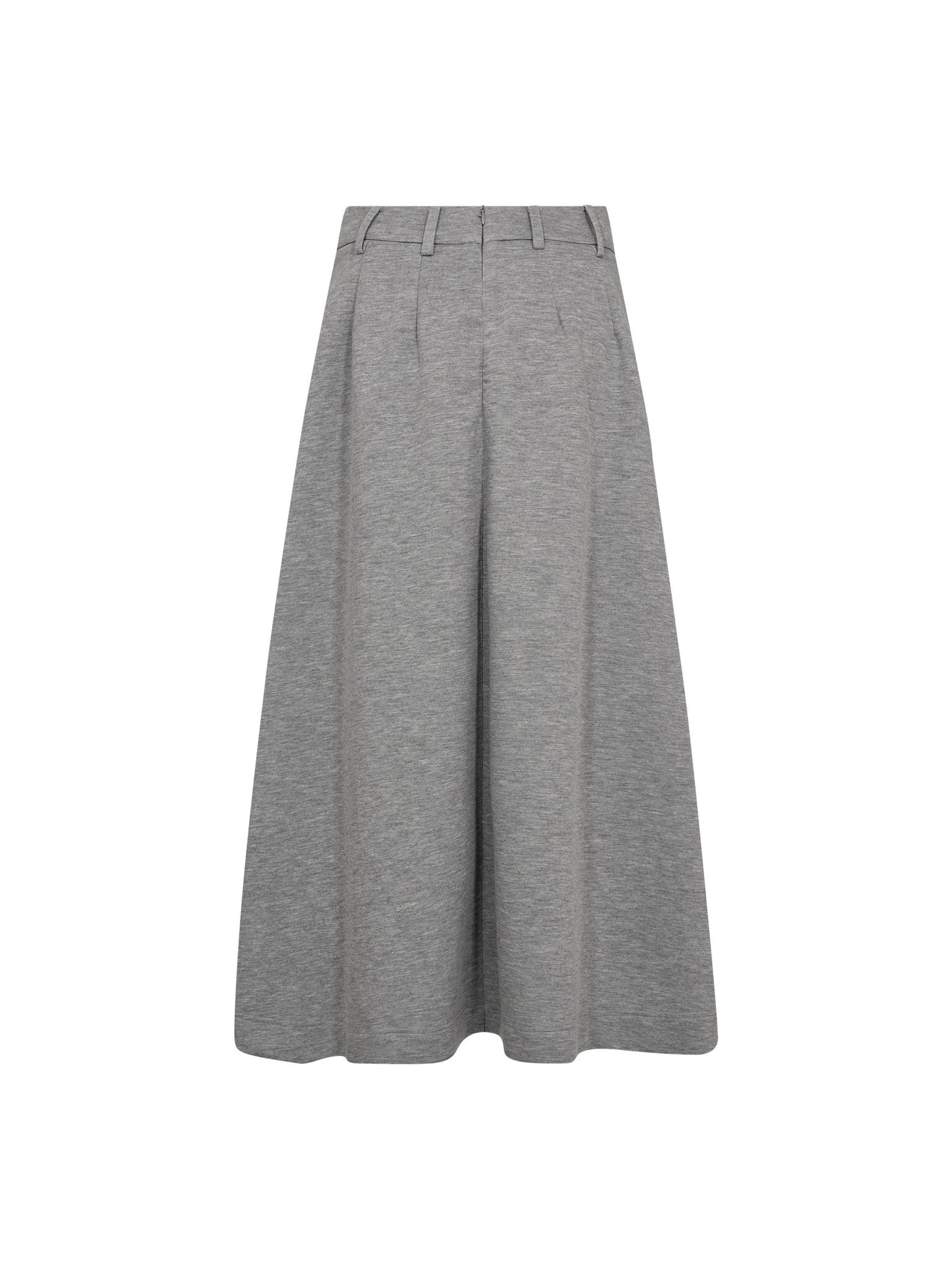LanceCC Pleat Skirt - Grey Melange - Co'couture