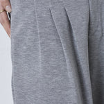 LanceCC Pleat Sweatpant - Grey Melange - Co'couture