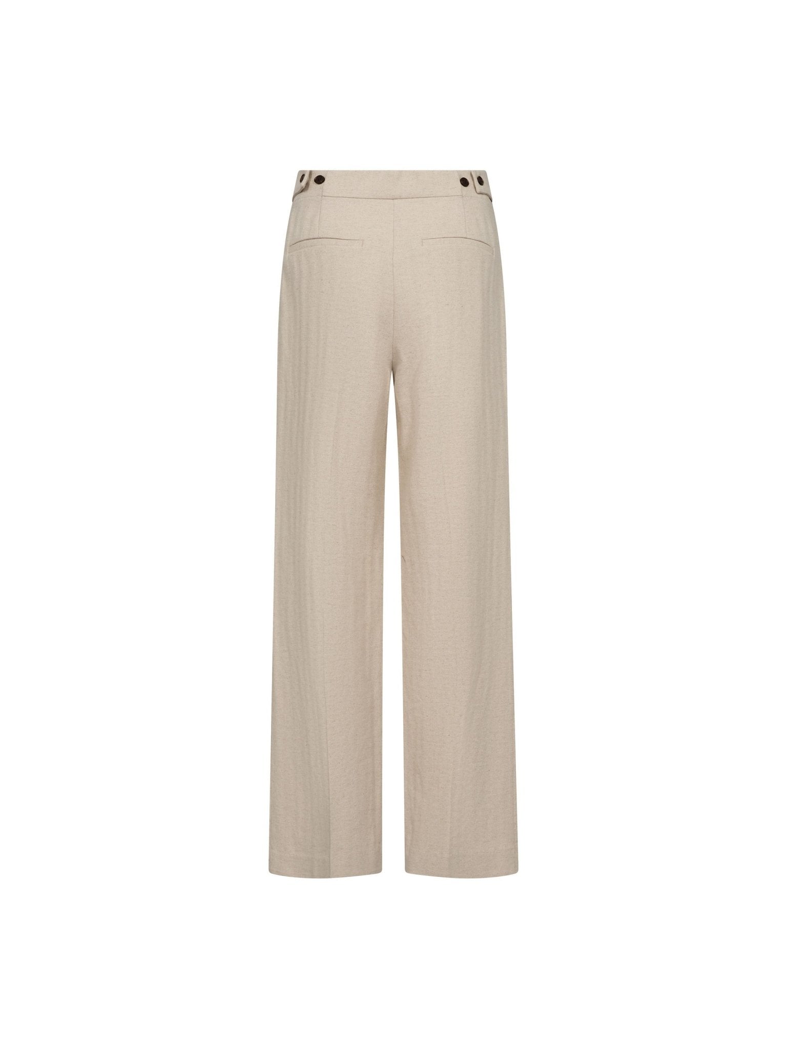 LeenaCC Linen Pant - Bone - Co'couture