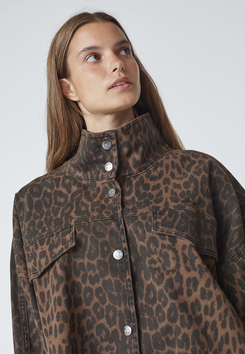 LeoCC New Box Jacket - Dark Brown - Co'couture