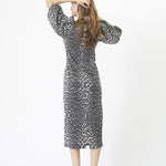LeoCC Puff Dress - Dark Grey - Co'couture