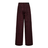 LeoCC Wide Long Pant - Winered - Co'couture