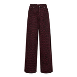 LeoCC Wide Pant - Winered - Co'couture