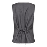 LiamCC Curve Vest - Mid Grey - Co'couture