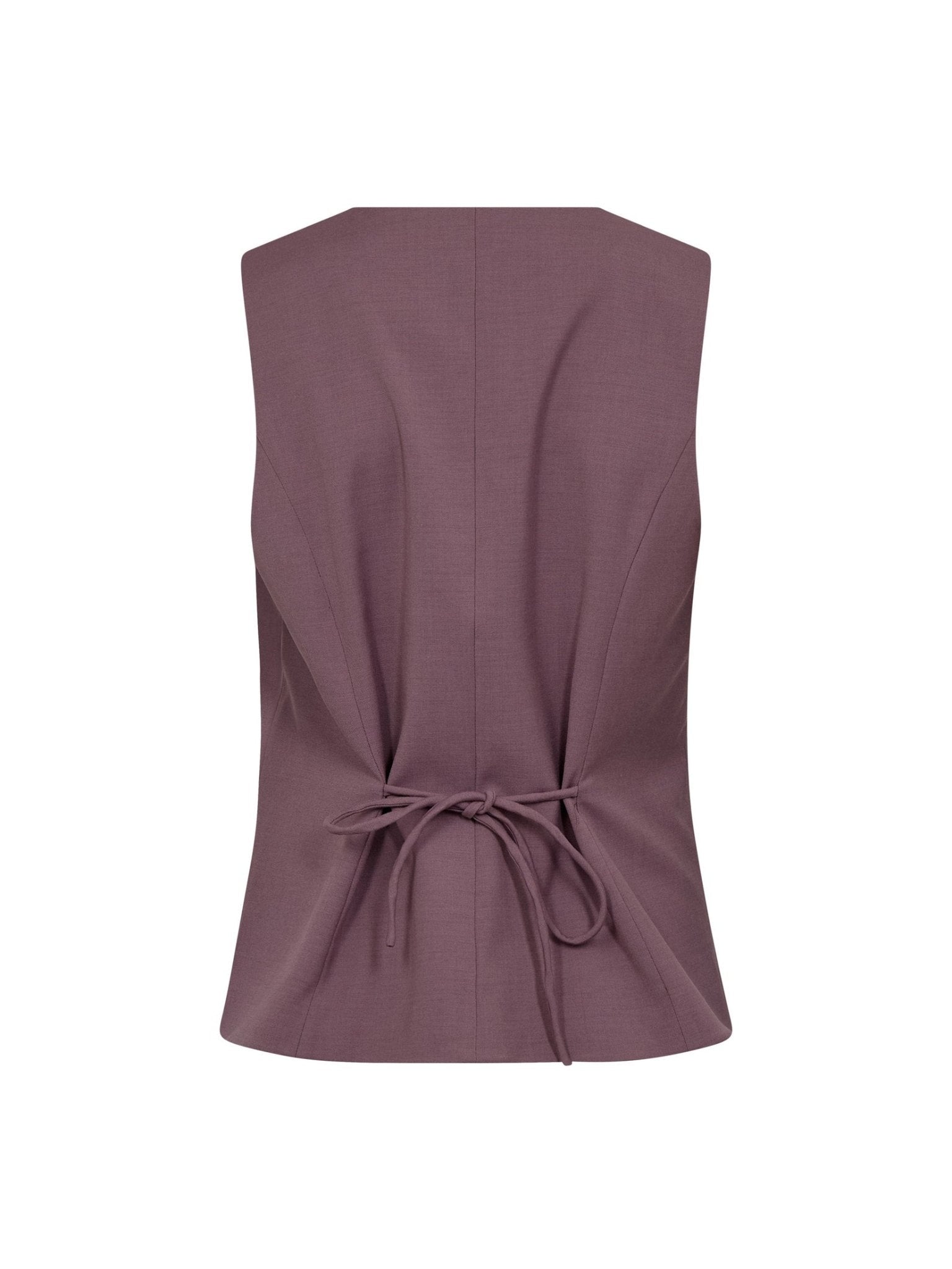 LiamCC Curve Vest - Old Rose - Co'couture