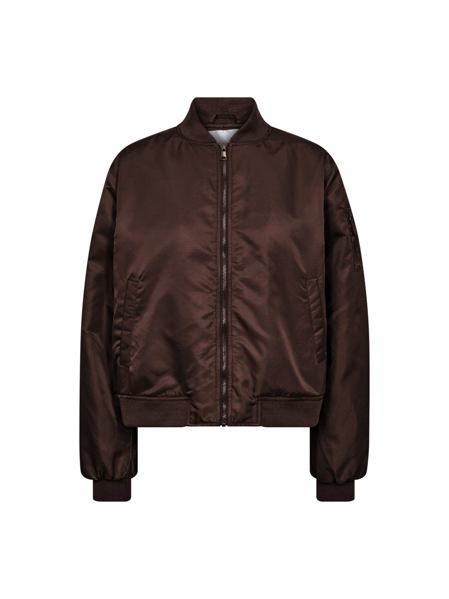 LibbyCC Bomber Jacket - Dark Brown - Co'couture