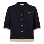 LueCC Crop Cardigan - Navy - Co'couture