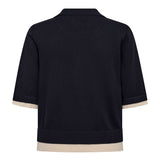 LueCC Crop Cardigan - Navy - Co'couture