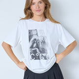 MadinaCC Oversize Tee - White - Co'couture