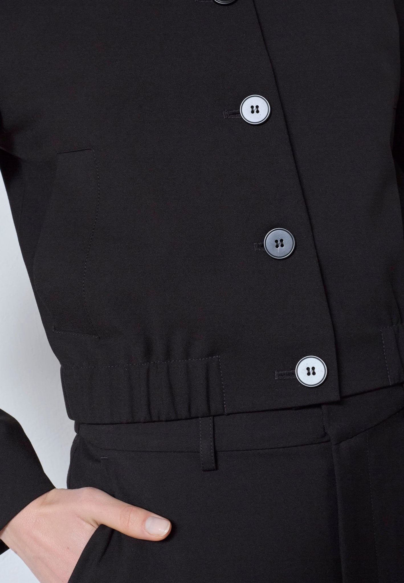 MattyCC Bomber Jacket - Black - Co'couture