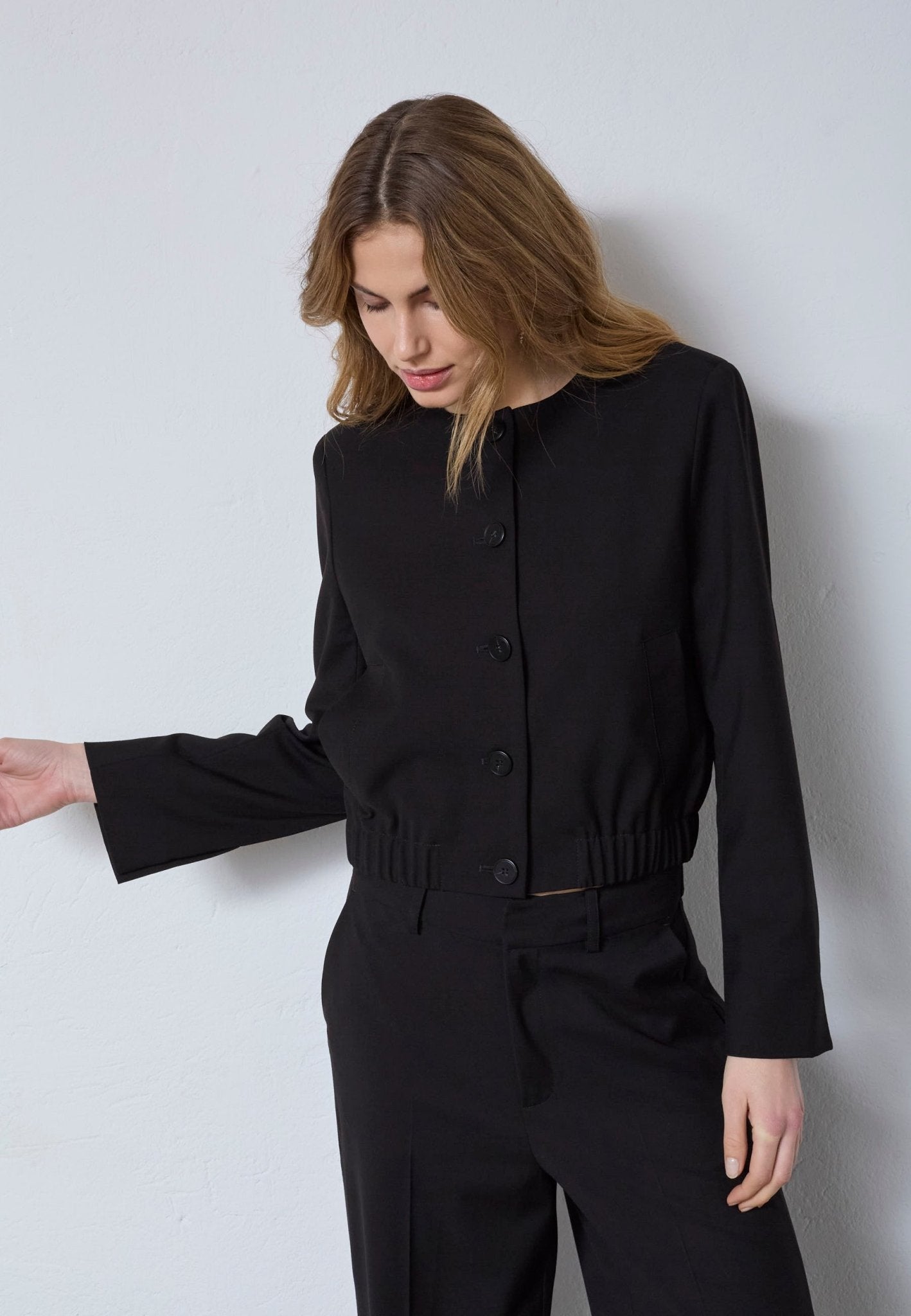 MattyCC Bomber Jacket - Black - Co'couture