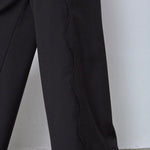 MattyCC Wave Seam Pant - Black - Co'couture