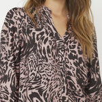MerylCC Smock V - Shirt - Old Rose - Co'couture