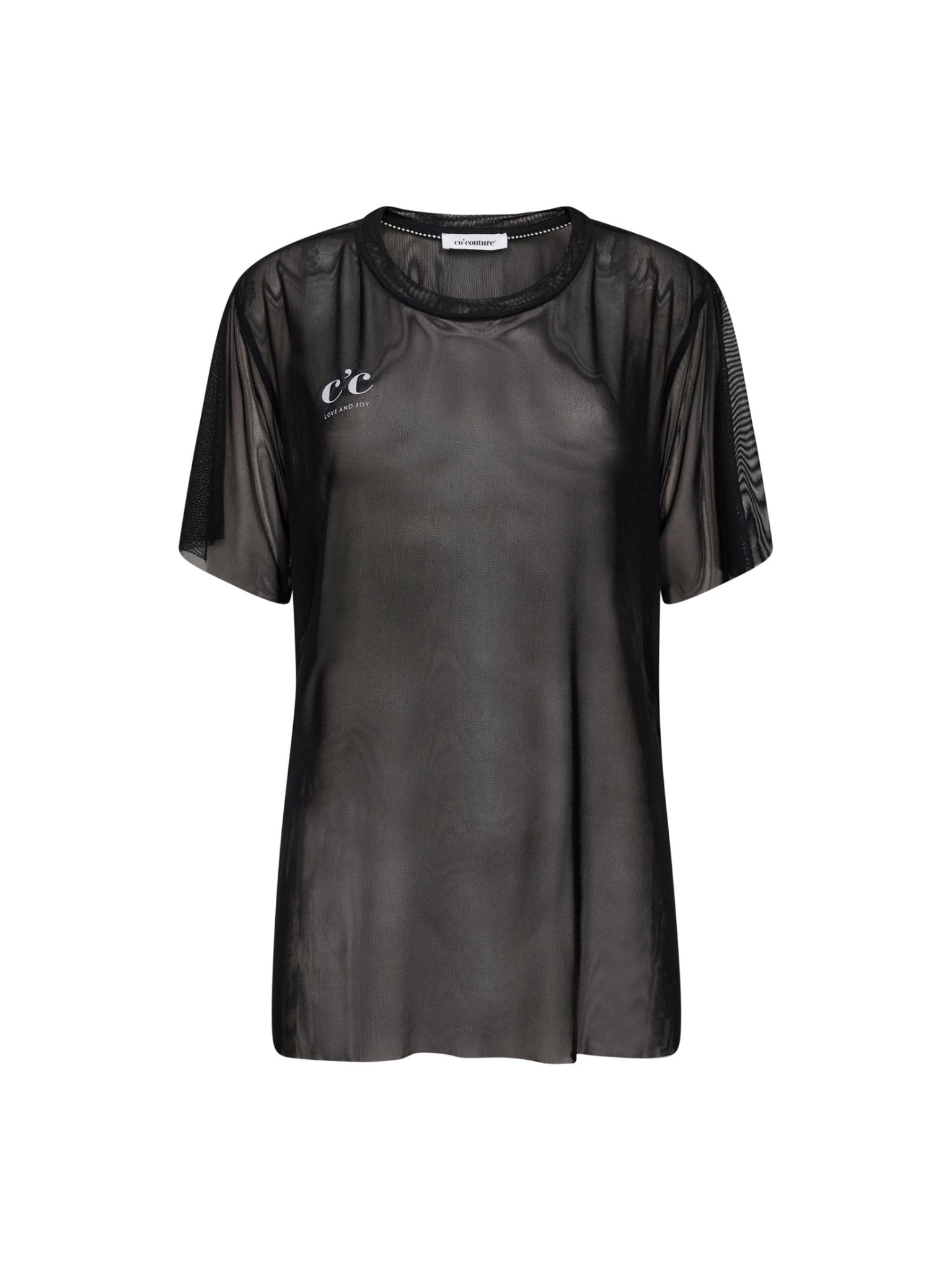 MeshCC Oversize Tee - Black - Co'couture