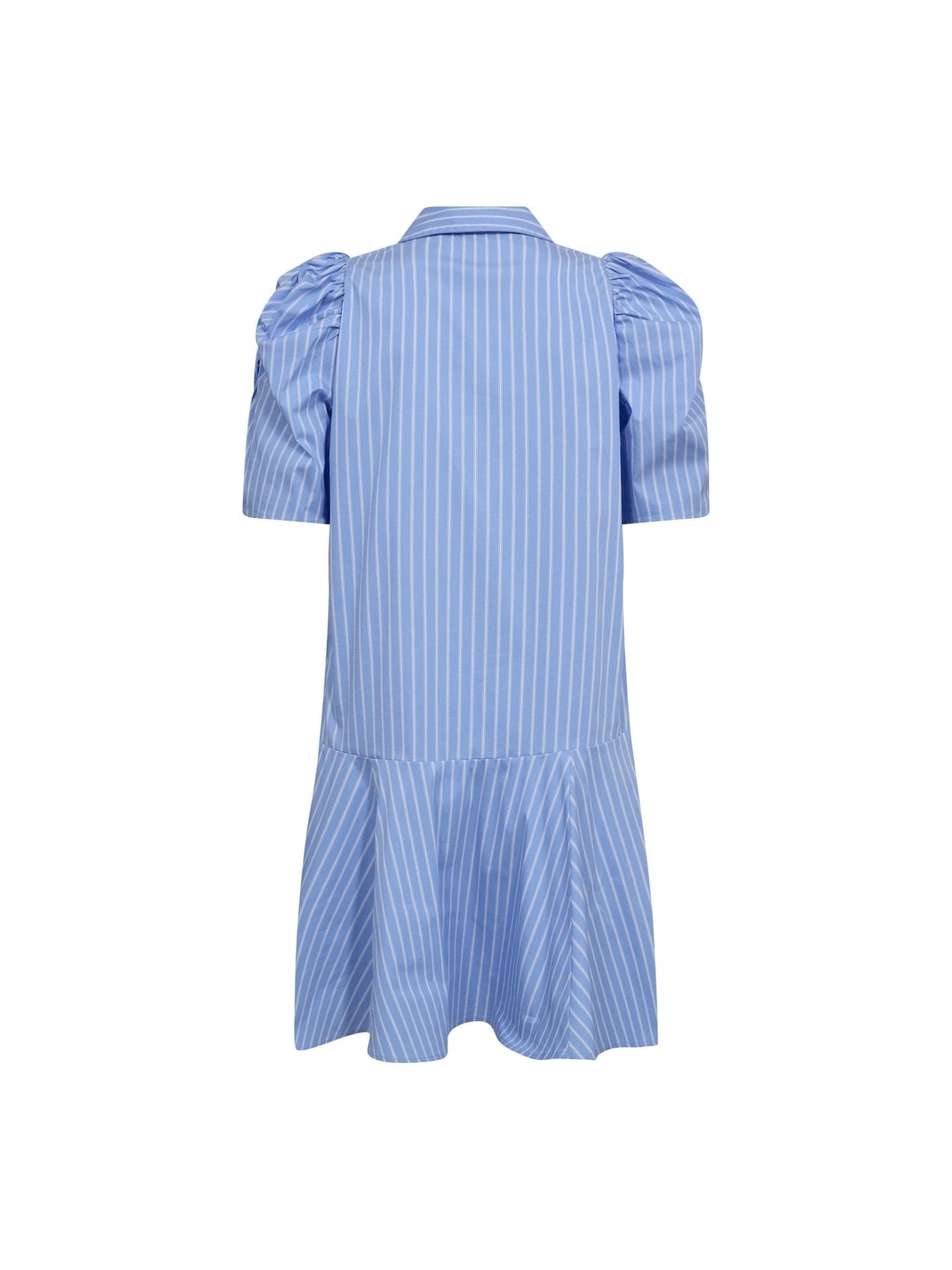 MicaCC Stripe SS Shirt Dress - Pale Blue - Co'couture