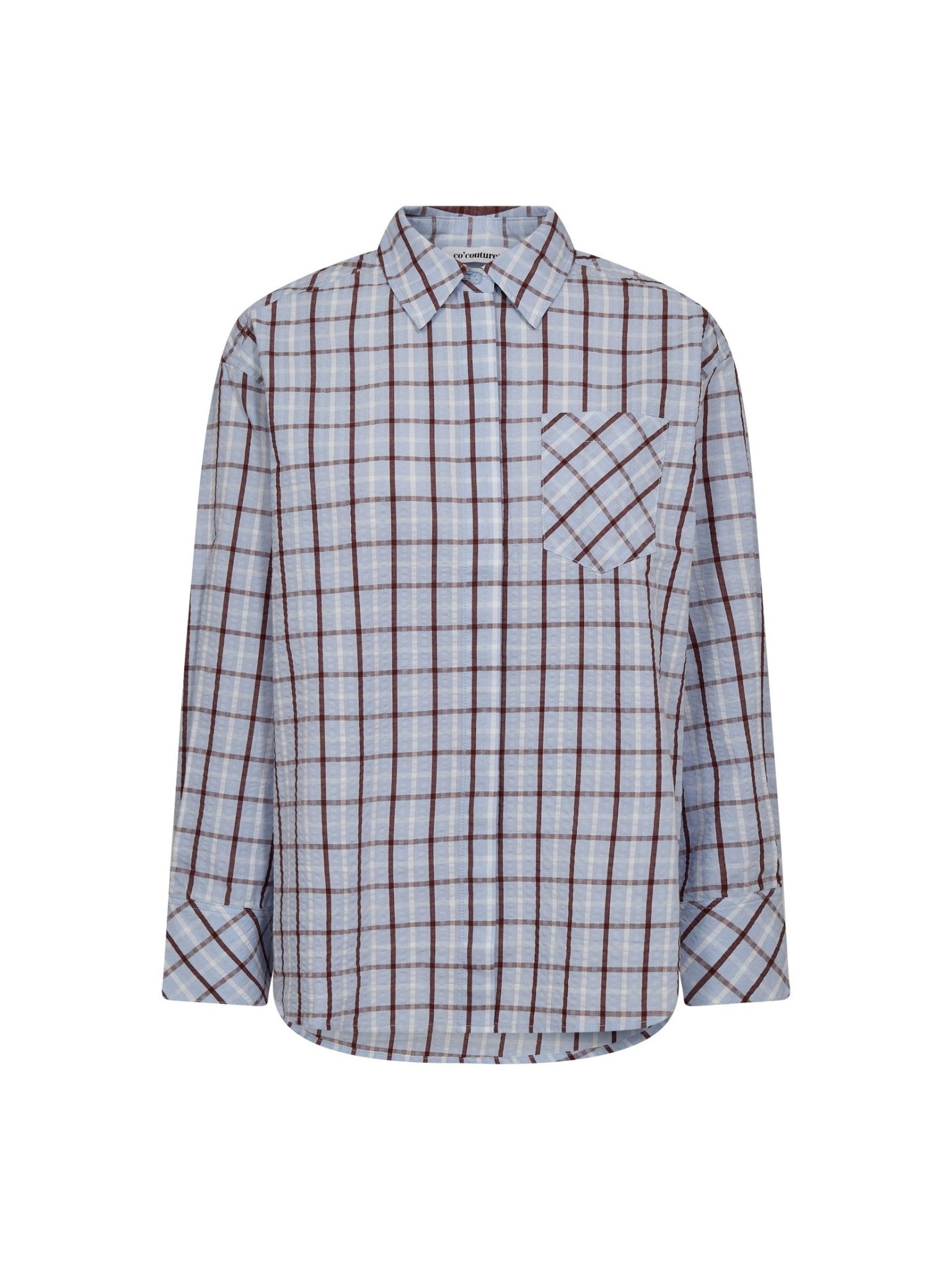 MileyCC Oversize Shirt - Pale Blue - Co'couture
