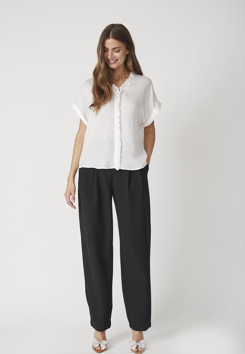 MollyCC Frill Top - Off white - Co'couture