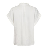 MollyCC Frill Top - Off white - Co'couture