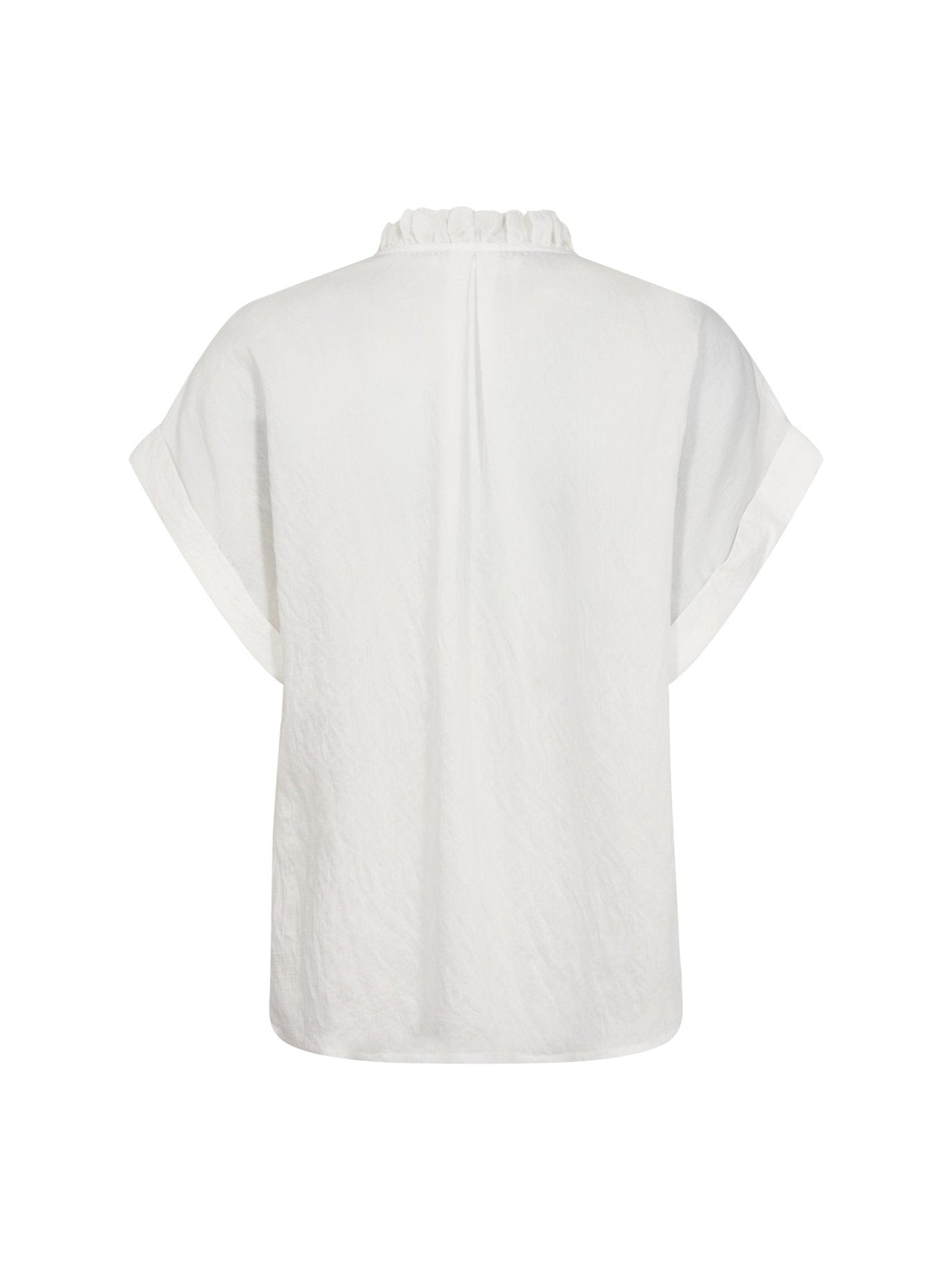 MollyCC Frill Top - Off white - Co'couture