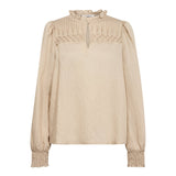 MollyCC Pintuck Blouse - Powder - Co'couture