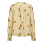 MylaCC Flower V - Shirt - PaleYellow - Co'couture
