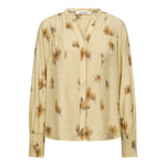MylaCC Flower V - Shirt - PaleYellow - Co'couture