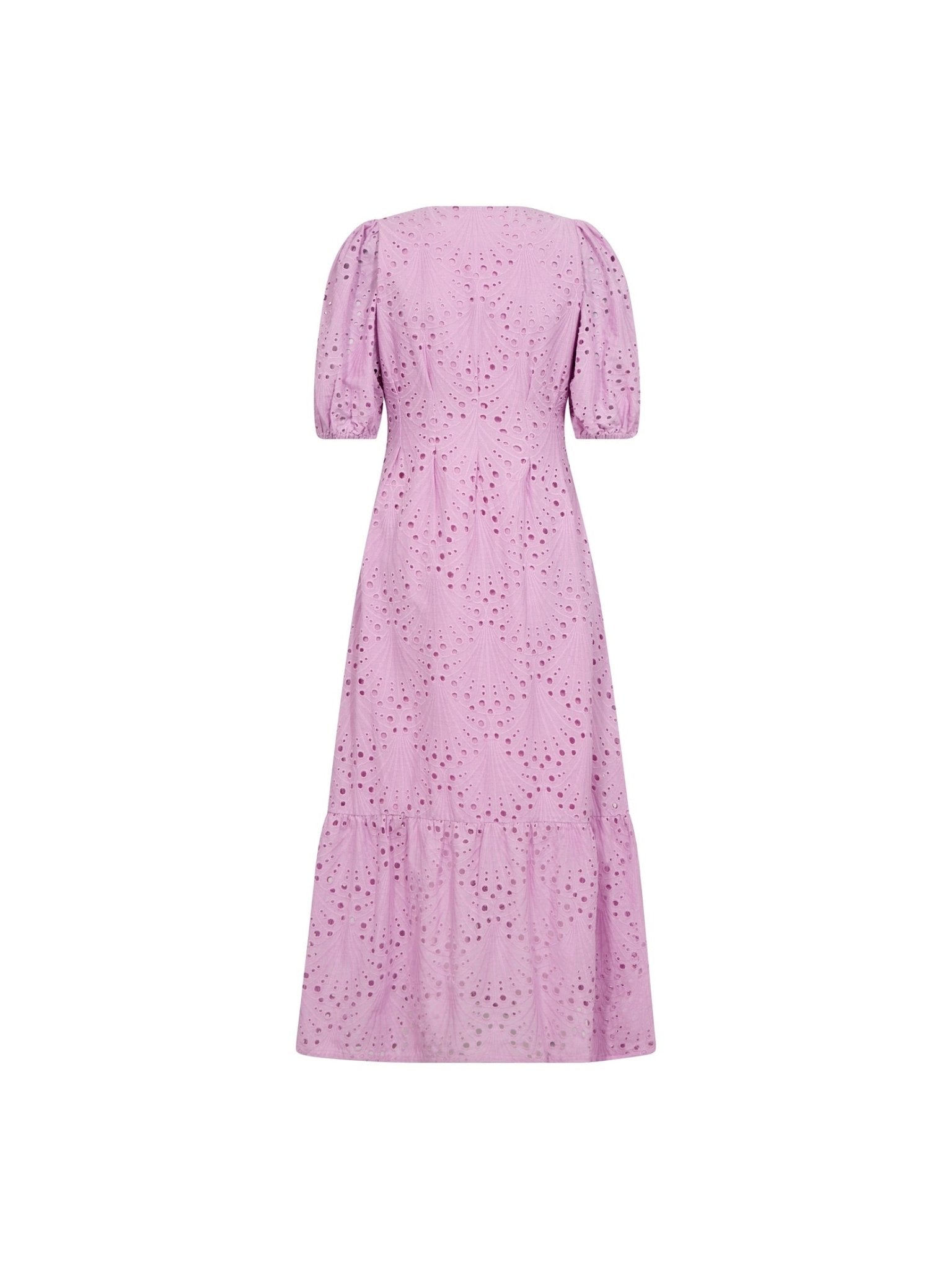 NayaCC Anglaise Pleat Dress - Orchid - Co'couture