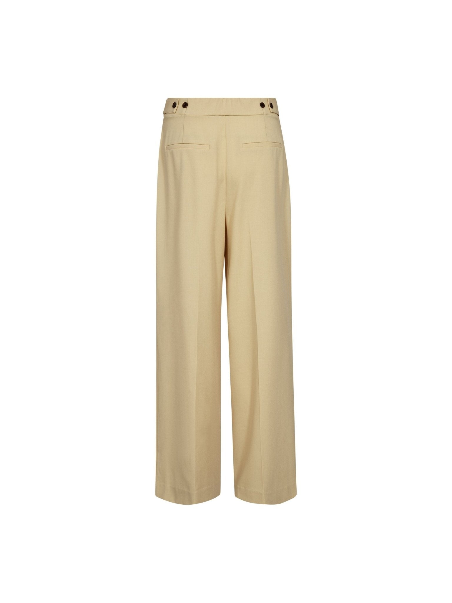 NilanCC Pleat Pant - PaleYellow - Co'couture