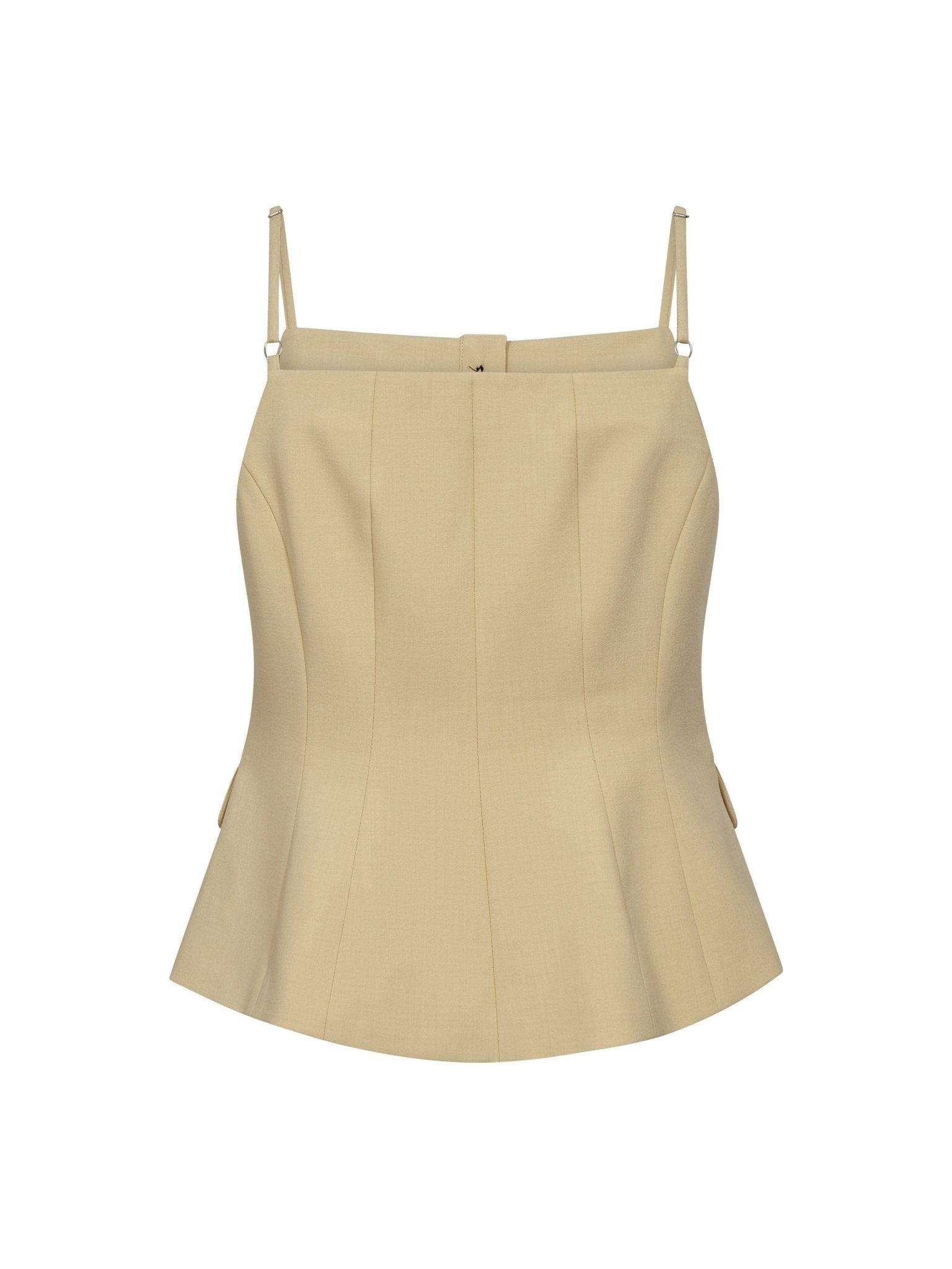 NilanCC Tailored Top - PaleYellow - Co'couture