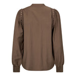 NotisCC Lace V - Shirt - Walnut - Co'couture