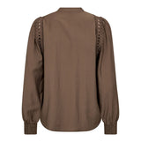 NotisCC Lace V - Shirt - Walnut - Co'couture