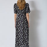 OliviaCC Flower Pleat Dress - Black - Co'couture