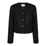 PeachCC Boucle Jacket - Black - Co'couture