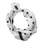 PearlCC Scarf - WhiteBlack - Co'couture