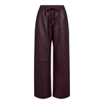 PhoebeCC PullOn Leather Pant - Plum - Co'couture