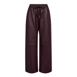 PhoebeCC PullOn Leather Pant - Plum - Co'couture